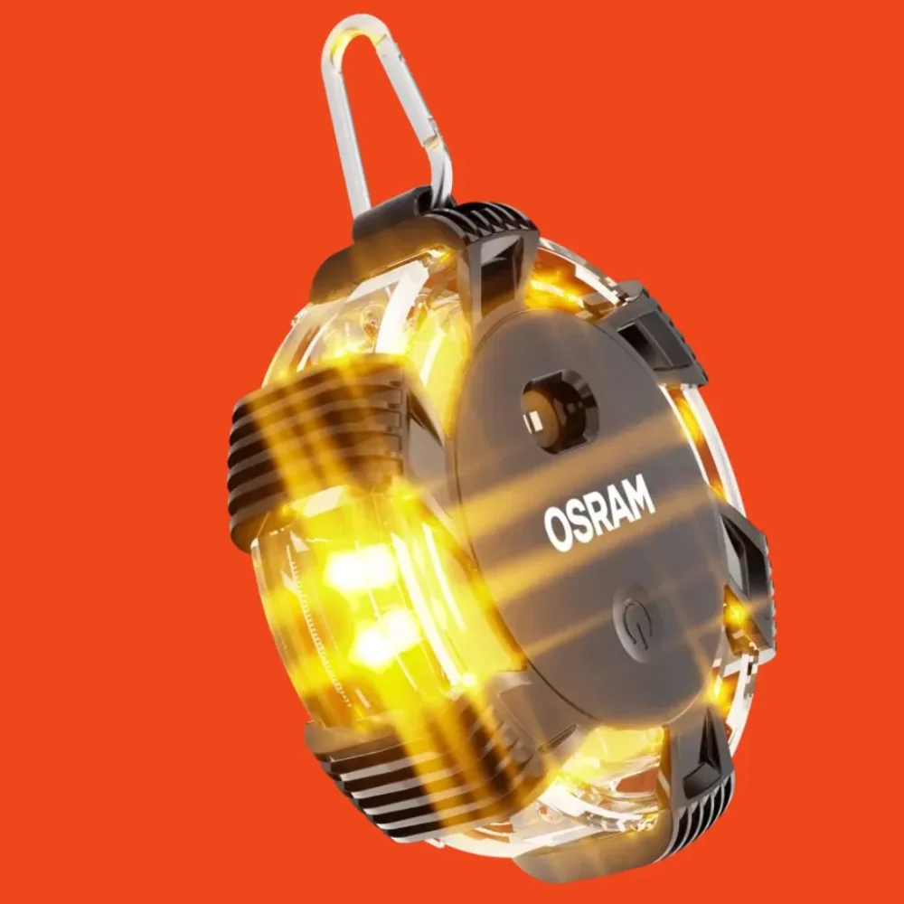 Flara drogowa OSRAM LEDguardian ROAD FLARE LEDSL303 – ujęcie 3D, światło LED 360°
