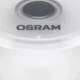 Detal lampy OSRAM V16 – zbliżenie logotypu