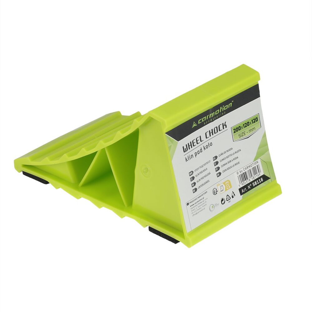 Klin pod koło plastikowy - CARMOTION Klin pod koło plastikowy - CARMOTION