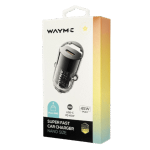 WAYME Ładowarka 12/24V, USB-C PD 45W, nano, z pierścieniem - WAYME