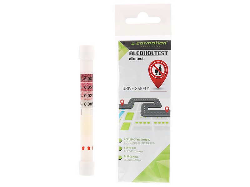 Alkotest jednorazowy, atestowany - Alkotest jednorazowy, atestowany -