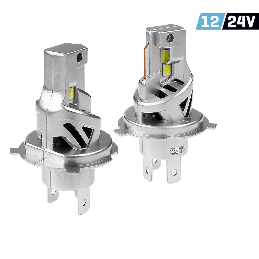 Żarówki VISION LED retrofit H4/H19 HL 12/24V 35W 4200 lm 6000K, CANBUS, 2 szt. - VISION