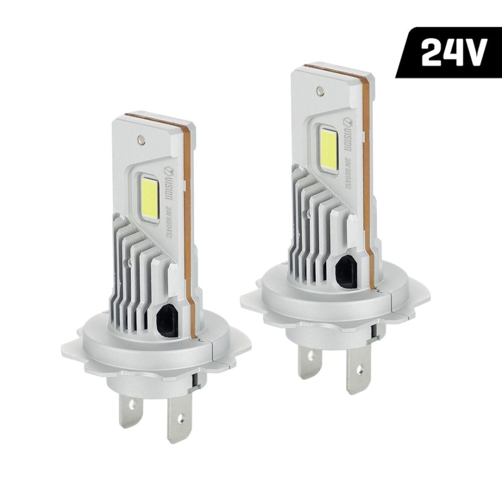 Żarówki VISION LED retrofit H7/H18 HL 24V 35W 4200 lm 6000K, CANBUS, 2 szt. - VISION Żarówki VISION LED retrofit H7/H18 HL 24V 35W 4200 lm 6000K, CANBUS, 2 szt. - VISION