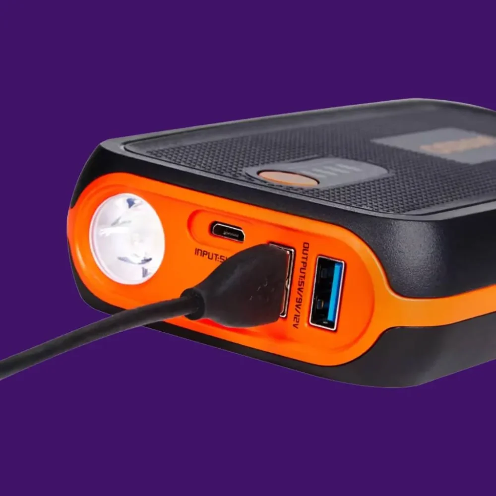 OSRAM BATTERYstart 300 – porty USB i ładowanie urządzeń mobilnych