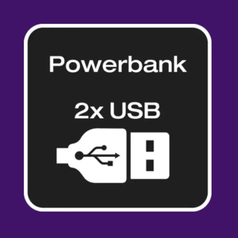 Powerbank OSRAM BATTERYstart 300 z dwoma portami USB do ładowania urządzeń mobilnych