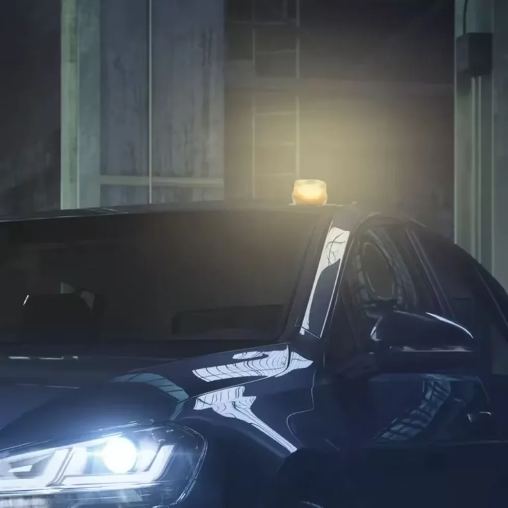 OSRAM LEDguardian TA20 – lampa ostrzegawcza LED w użyciu na pojeździe