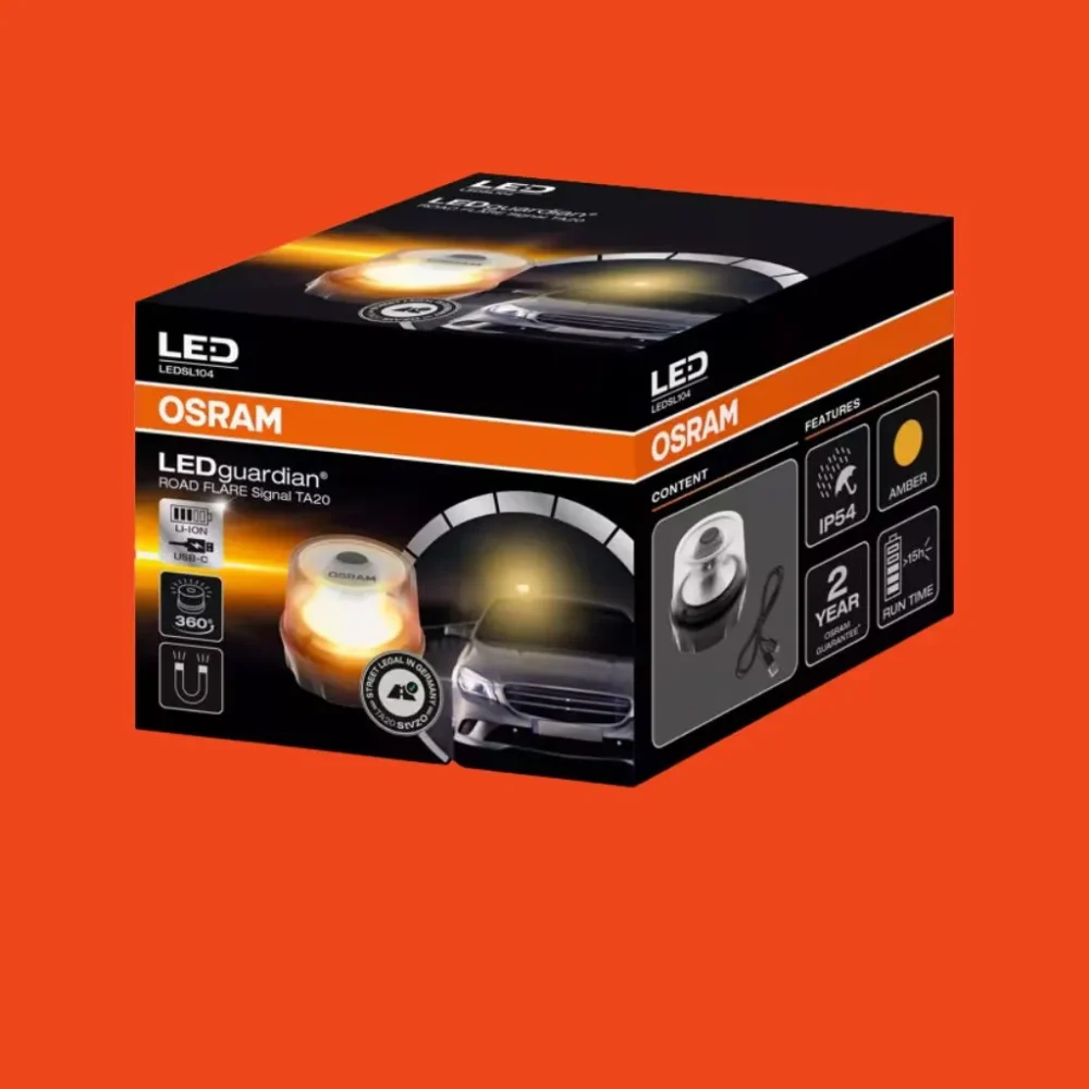OSRAM LEDguardian TA20 – opakowanie lampy ostrzegawczej LED