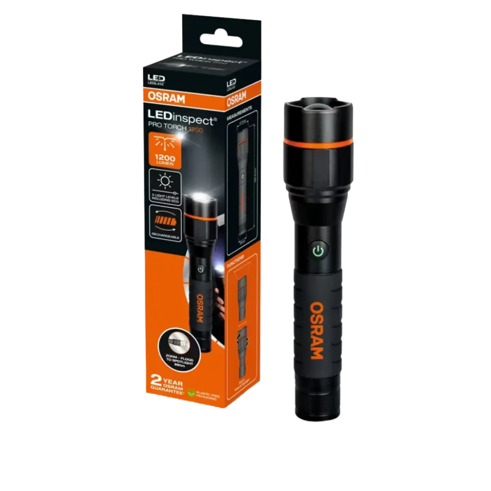 Latarka LEDinspect PRO TORCH 1200 lm