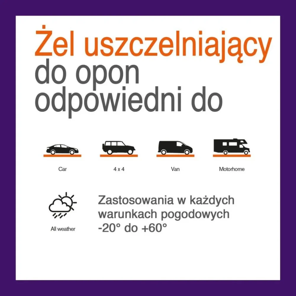 Uszczelniacz do opon OSRAM TYREseal Essential do samochodów osobowych i dostawczych
